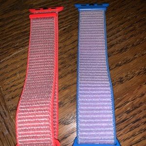 Nylon watch bands, fits Apple Watch size 38/40mm